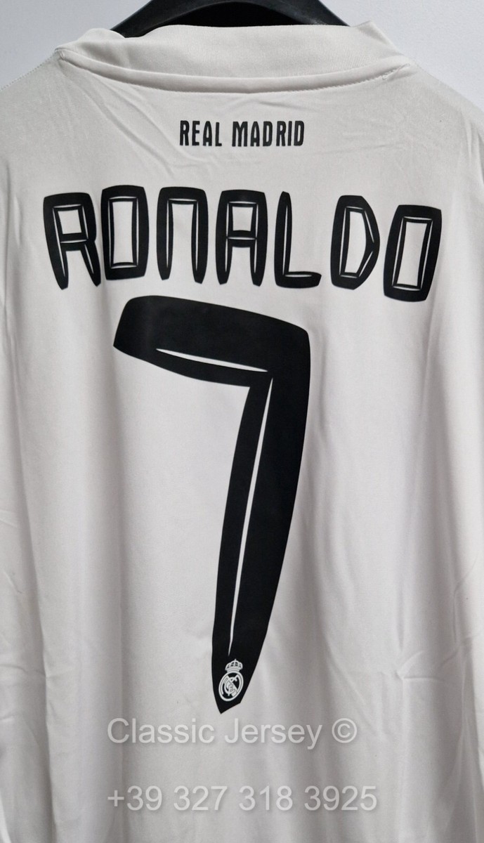 REAL MADRID RONALDO 7番シャツ Real Madrid jersey No. 7 C Ronaldo commemorative edition