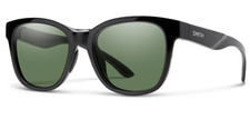 NEW Smith Caper Sunglasses-Black-Gray Green Polarized Lens