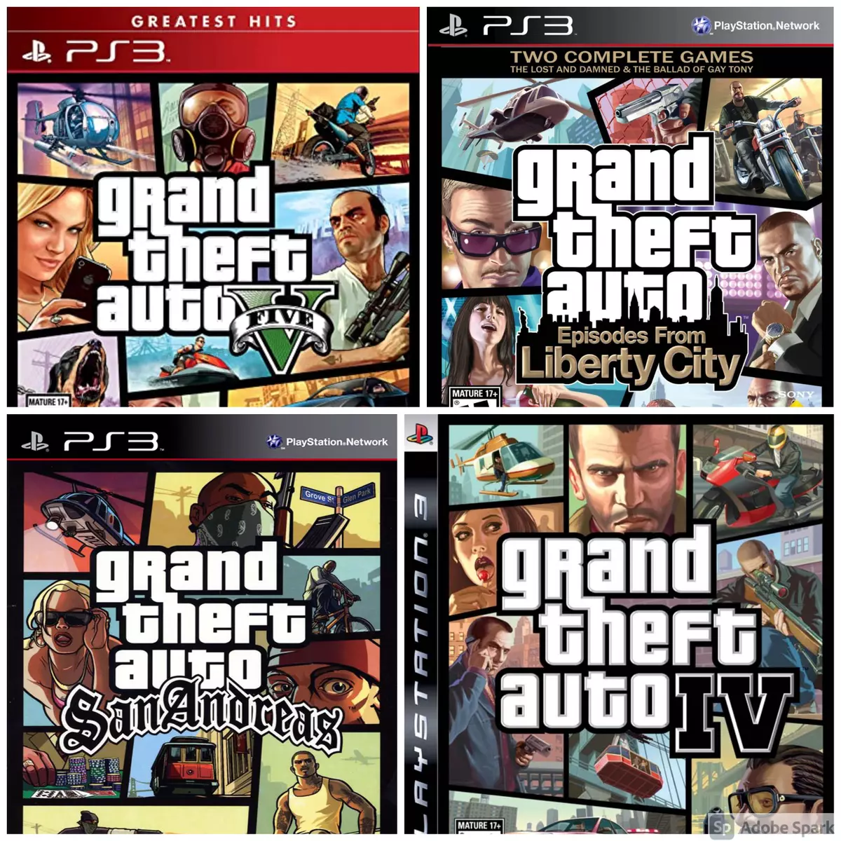 Jogo Grand Theft Auto IV GTA 4 PS3 Usado - Meu Game Favorito