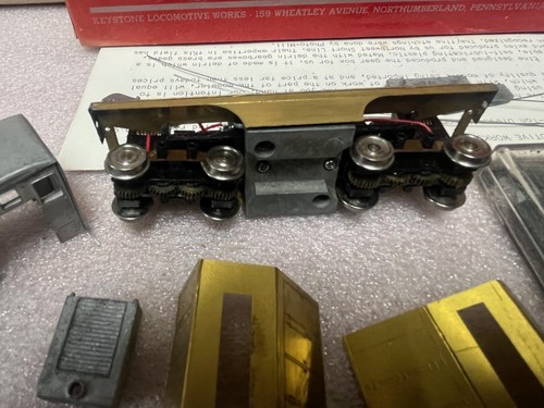 KEYSTONE HO 44 TON DIESEL SWITCHER ENGINE KIT BRASS /DIECAST - Picture 4 of 6
