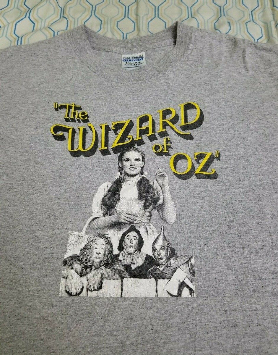 トップス 90s Wizard Of Oz movie promo T-shirt Vintage 90s Wizard of Oz Movie T Shirt Promo Dorothy Characters