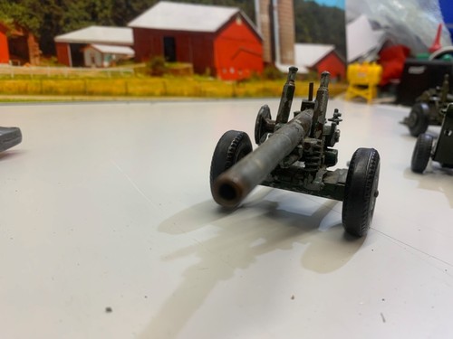 BRITAINS.CRESCENT.MILITARY.VINTAGE.HOWITZER CANNON.FIELD GUNS x3. ALL WORKING. - Picture 5 of 16