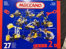 Meccano Set 2 With Motor - In Box