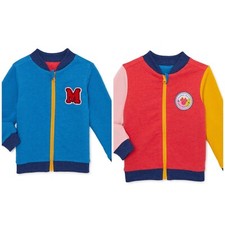 Disney Minnie Mouse Toddler Reversible Denim Jacket Size 2T