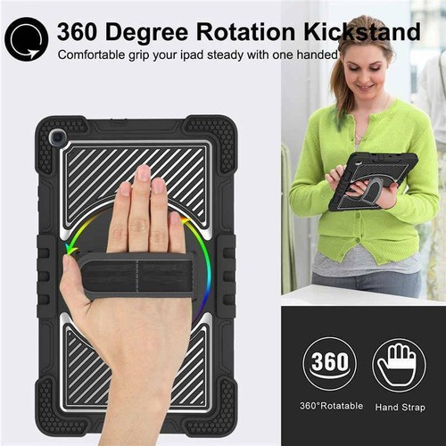 Robuste Stand Hard Case Hülle für Samsung Tab A7 A8 A9 S6 S7 S8 S9 FE Plus S10 - Bild 18 von 73