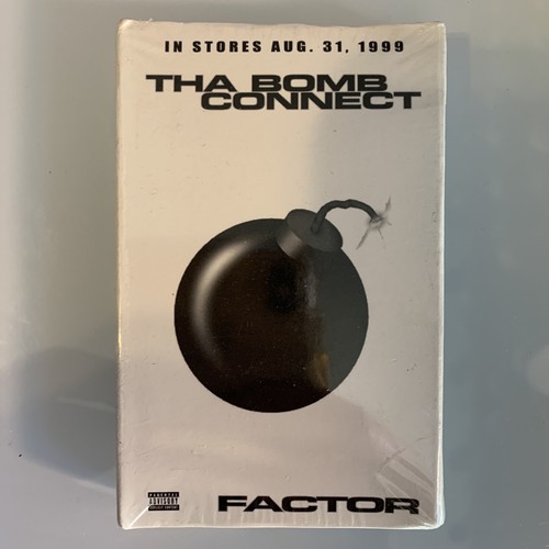 Tha Bomb Connect Factor Promo Sampler (Cassette) New Sealed - 第 1/2 張圖片