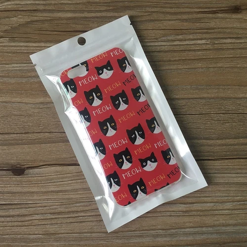 Dichtung weiß klar Plastiktüten wiederverschließbar Aufhängelochbeutel für Zubehör - Bild 4 von 8