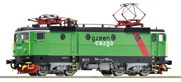 Roco 7510007, Elektrolok Rc4, Greencargo, Digital + Sound, Neu & Ovp, H0-image