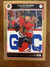 20-21 UD Series 1 Hockey Opee Chee Glossy Gold Rookies R-10 Nicolas Beaudin