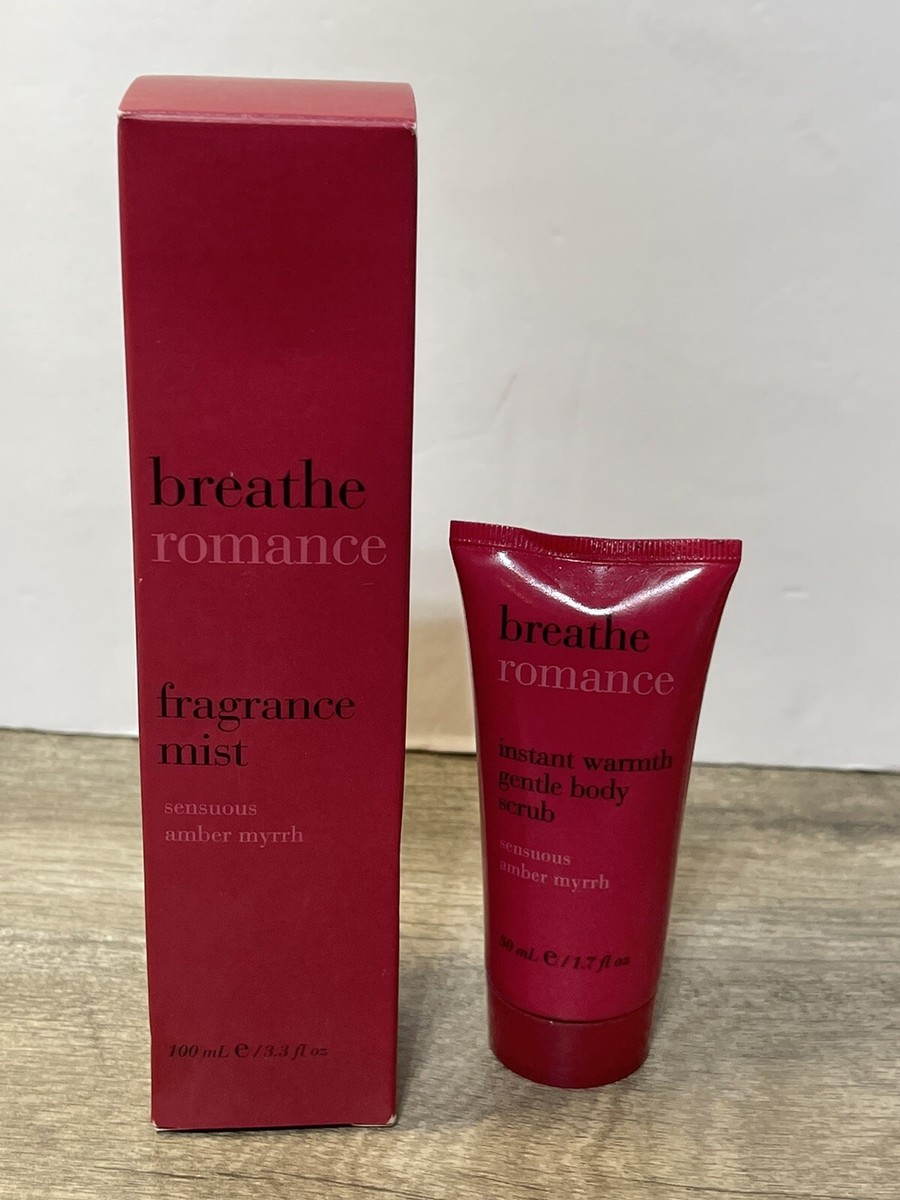 Bath Body Works BREATHE ROMANCE Fragrance Mist Sensuous Amber