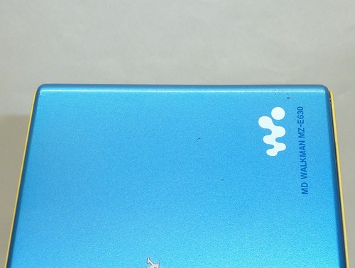 Sony MZ-E630 MD Walkman tragbarer Player blau nur Gehäuse in gutem Zustand - Bild 14 von 19