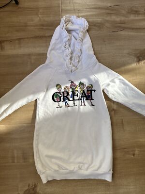 MONNALISA  GREAT PULLOVER HOODIE  KIDS  SIZE 6