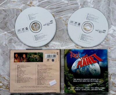 ROCK THE PLANET (Unit for the Planet) Queen, Sting, U2, Pink Floyd - CD (1996)