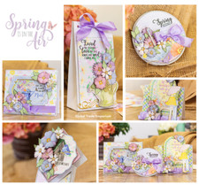 Nature's Garden SPRING IS IN THE AIR Collection by Crafters Companion New Range