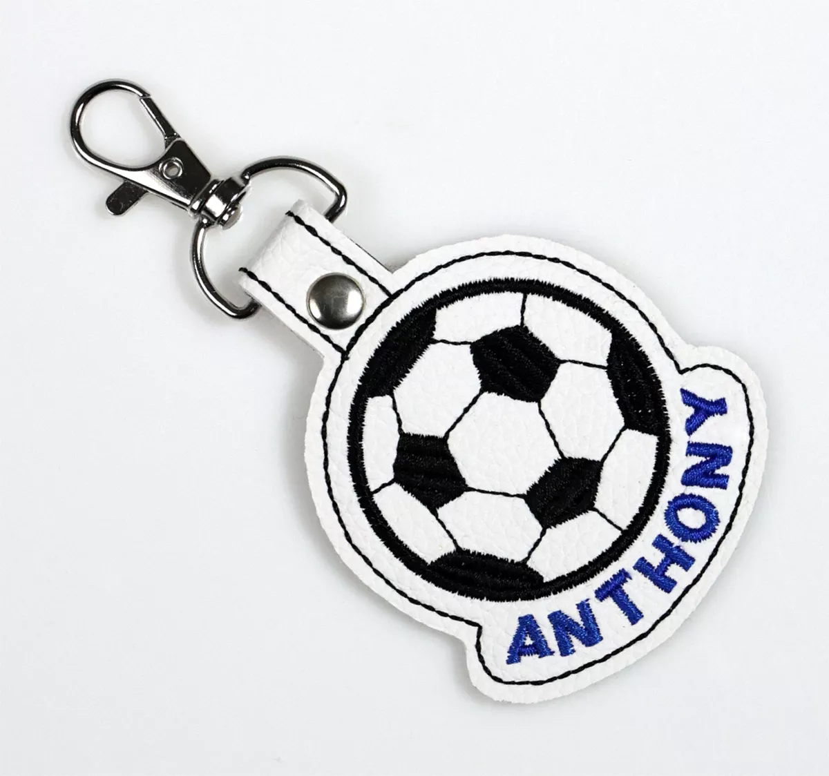 Soccer ball keychain best sale personalized