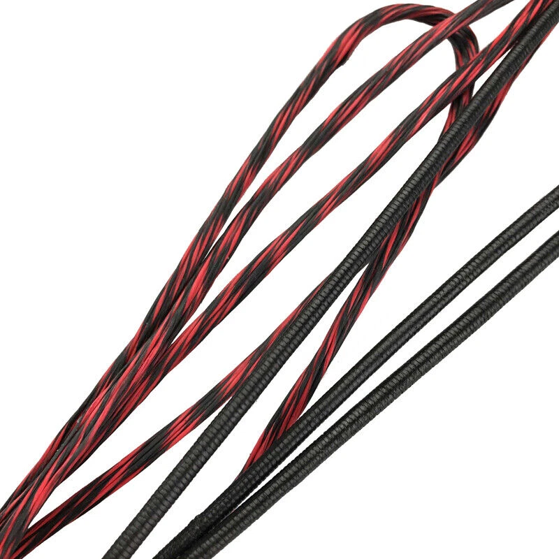 Archery 48-70" Recurve Bow Bowstring Dacron Replacement Strings Longbow Hunting - Image 3 of 4
