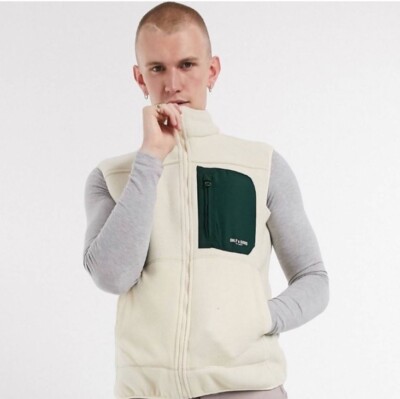 Only & Sons Fleece Vest Size Medium NWT