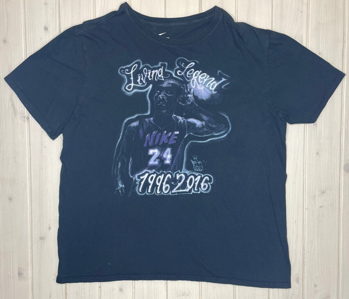 Rare Nike Kobe Bryant Living Legend T Shirt Size … - image 2