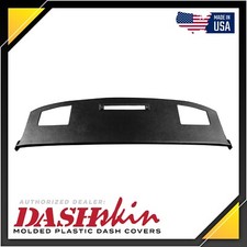 Dashskin 84-89 C4 Corvette Molded Plastic Dash Cover Cap Skin Overlay In Black Dashskin 84-89 C4 Corvette Molded Plastic Dash Cover Cap Skin Overlay In Black