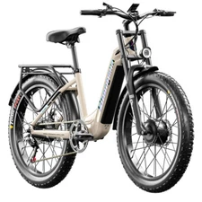 Shengmilo S700 26" Electric Bike Dual Motor 2000W 17.5AH48V City E-bike OilBrake