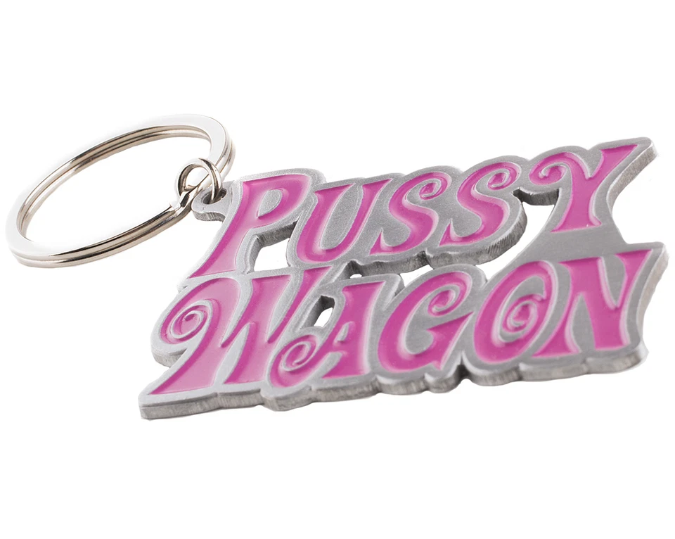 Pussy Wagon Metall Schlüsselanhänger Keyring As Seen in Kill Bill - Bild 2 von 4