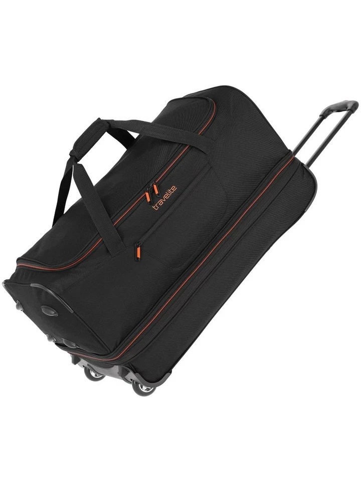Travelite BASICS Rollenreisetasche 70cm Schwarz 98 L 96276-01 - Bild 2 von 3