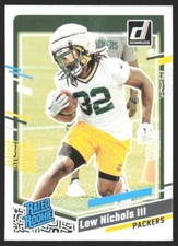 2023 Donruss Rated Rookie Lew Nichols III #335 BG6-1