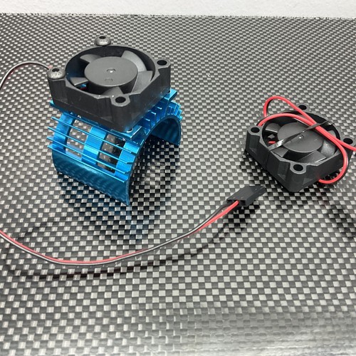 RC Model Precision BL Motor Heatsink With Cooling Fan - Fits 540 Size Brushless Motors