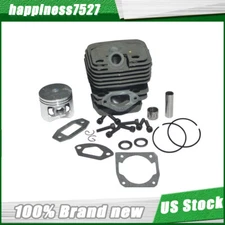 45.2mm 58cc Cylinder Piston Gasket Engine Rebuilt Kit Fit Chinese 5800 Chainsaw