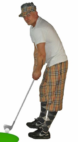 Pub Golf Tartan Trousers 