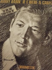 Bobby Darin ?? If I Were A Carpenter Atlantic 587051 Mono UK Vinyl LP Album