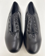 BeiBestCoat Synthetic Tap Shoes Oxford Dancing Shoes for Men,Adults, Black