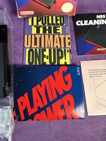 Nintendo NES Cleaning Kit - In Original Box with Manual CIB Complete Vintage
