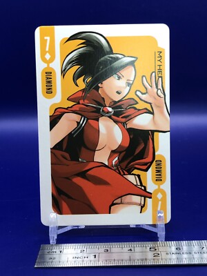 Momo Yaoyorozu My Hero Academia Playing Cards Card Shueisha