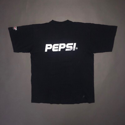 ウェア 90s PEPSI CUP '94 Soccer Print T-Shirt Vintage 1990s PEPSI SOCCER T SHIRT Football 90s World Cup 1994