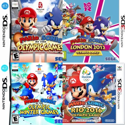 Mario Sonic Olympic Games Nintendo 3DS DS Games Choose