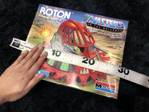 MASTERS OF THE UNIVERSE ROTON ASSAULT VEHICLE MODEL KIT MONOGRAM - Picture 20 of 24
