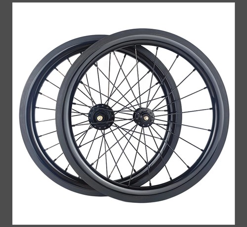 16 Inch 349 5 7 Speed Carbon Wheelset 74/112mm Rim Brake Hub for Brompton Bike - Picture 7 of 10