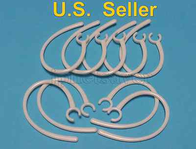 10 White Earhooks for LG HBM 210 230 235 310 330 520 530 550 560 570 585 730 750
