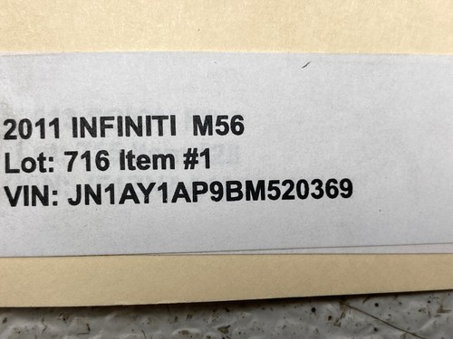 2011-2013 INFINITI M56 M37 SUNROOF MOON ROOF WINDOW GLASS OEM LOT716 - Picture 6 of 6