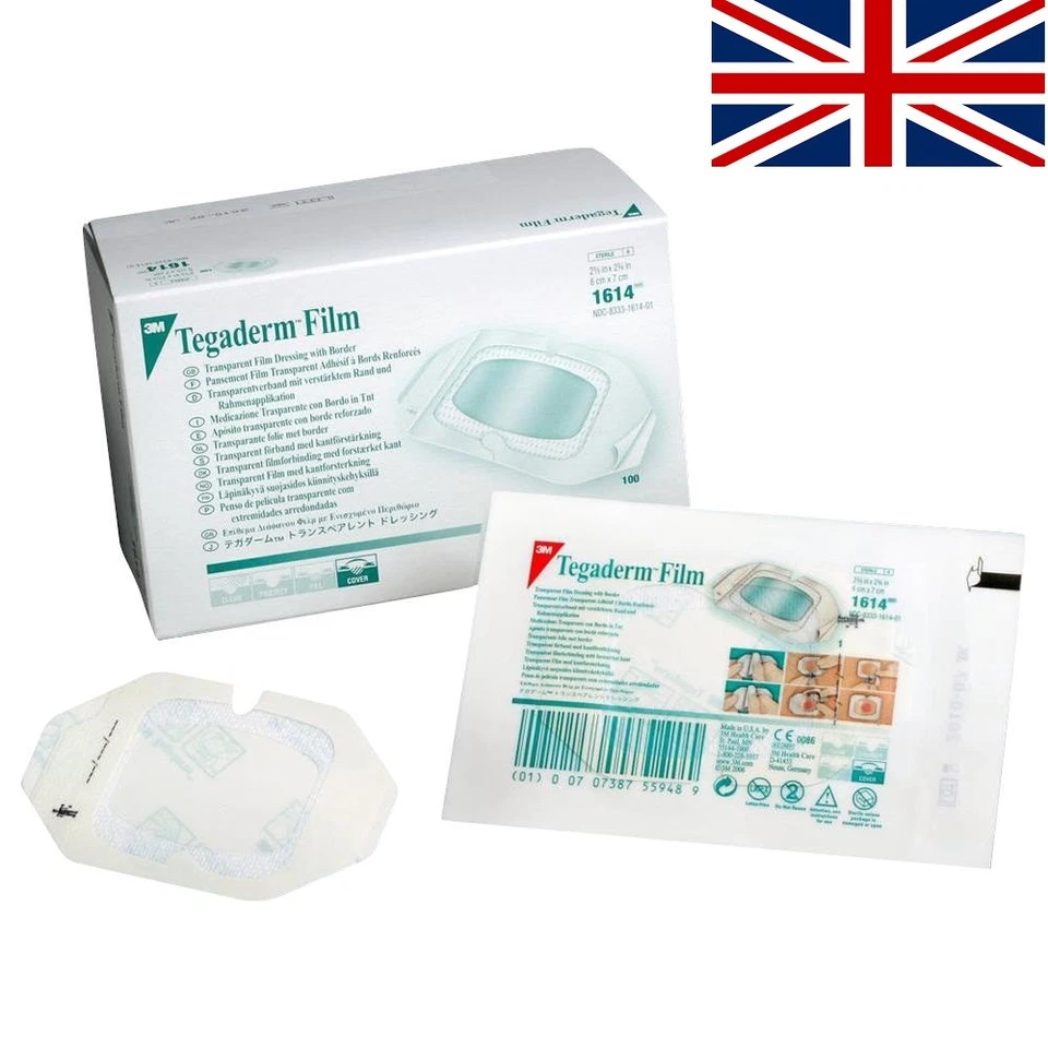 3M Tegaderm Film Dressings | All Sizes & Quantaties | TRUSTED UK SELLER
