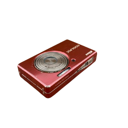 Nikon COOLPIX S510 Compact Digital Camera Optical 3x Zoom Red Used