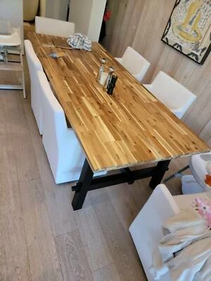 Dining Table Tables Gumtree Australia Eastern Suburbs Paddington 1295067792 Dining Table Tables Gumtree, Skogsta Dining Table Acacia