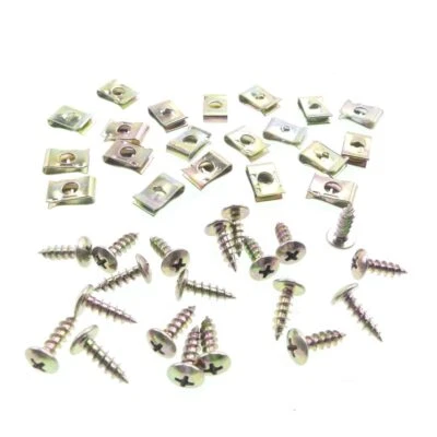 Verkleidungsschrauben Satz Schrauben 20 Stk 5x15mm Piaggio Gilera Peugeot Roller - Bild 1 von 3