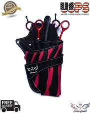 HAIRDRESSING SCISSORS TOOL BELT SCISSOR HOLDER HOLSTER / BELT SHEARS POUCH BAG.