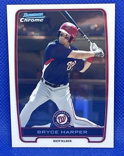 2012 Bowman Chrome Prospects Bryce Harper #BCP10 Rookie RC