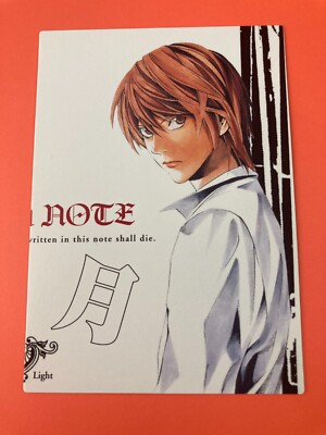 DEATH NOTE トレーディングカード Light Yagami Light Yagami Ryuk DN4-45 Death Note Trading Card Game Konami