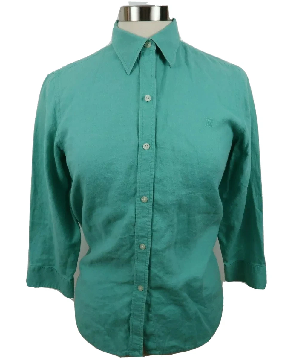 chaps womens button down shirts