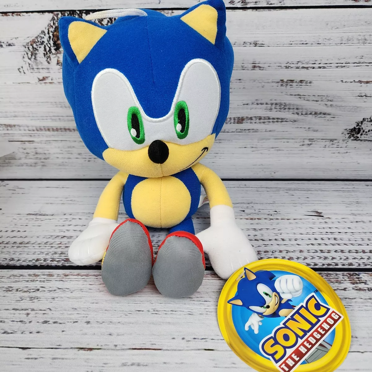 Sonic the Hedgehog Plush Doll Stuffed Animal Toy 12 Authentic SEGA NWT