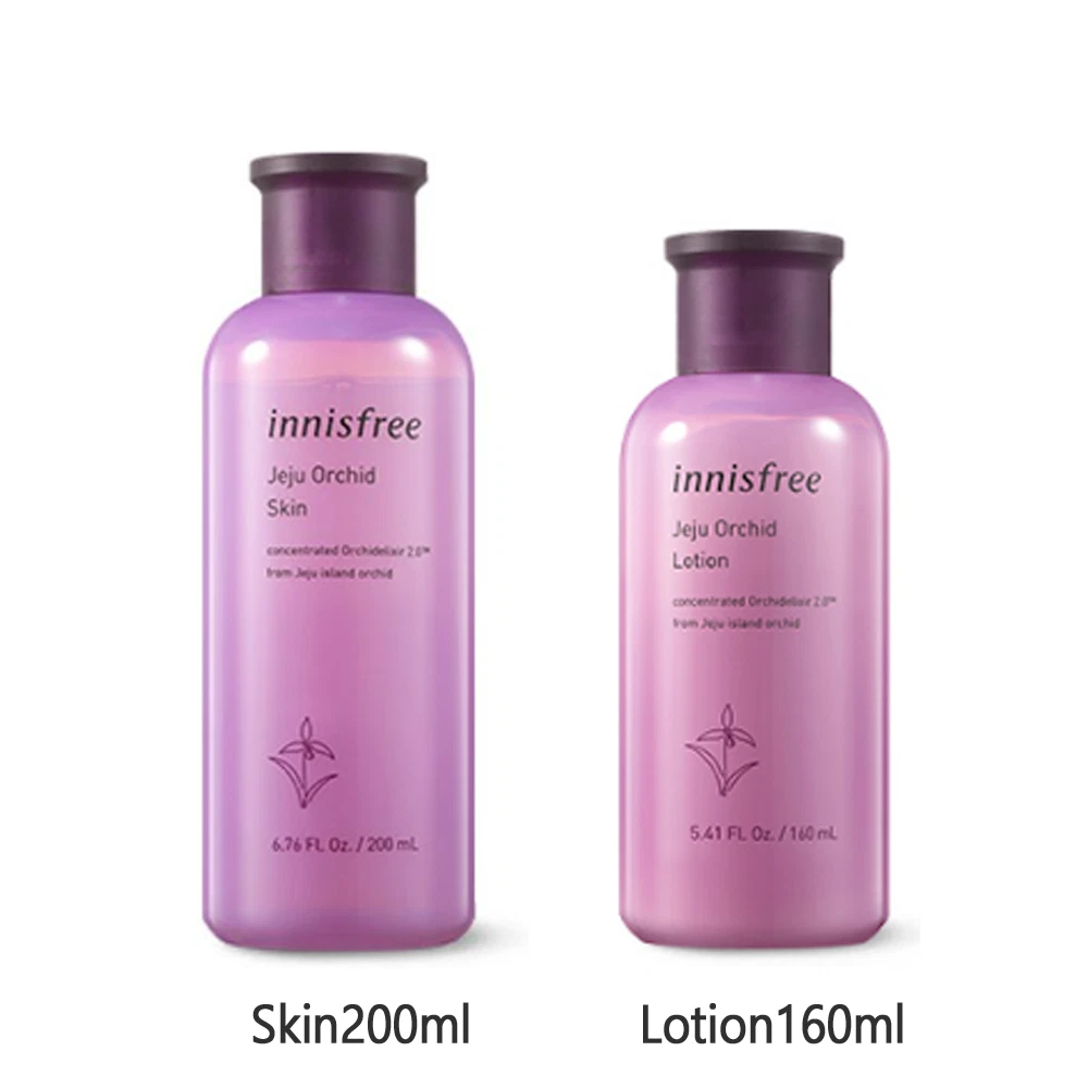 innisfree Jeju Orchid Skin 200ml 6.76oz Lotion160ml 5.41oz Anti Aging